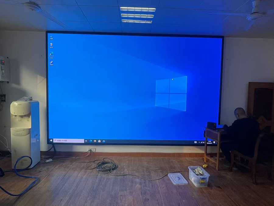 室內LED全彩屏安裝